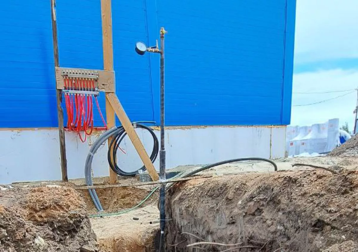 Газгольдер для отопления цеха