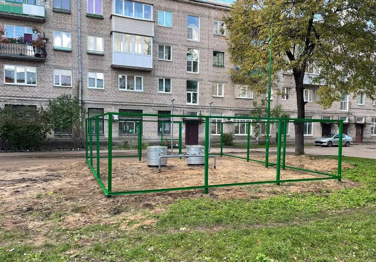 Замена газгольдеров для многоквартирного дома